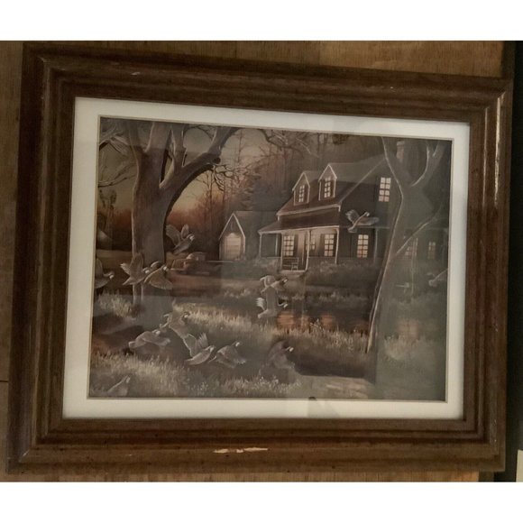 Paper Tole Designs Inc Wall Art Framed Farmhouse Quail Truck Windmill SEE READ - Picture 6 of 7